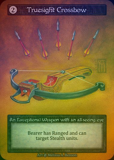 【FOIL】[Artifact] Truesight Crossbow [beta-Exceptional]